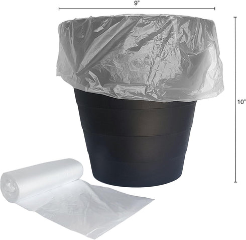 4 Gallon Light Duty Wastebasket Trash Bags (100, 4 Gallon (Fits 3.5 Gallon And Smaller Cans))...