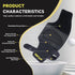 Arch Support Inserts for Plantar Fasciitis Relief, Upgrade Unisex Adjustable Arch Support Bands with Buil-in Orthotics, Foot Arch Support for Pain...