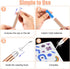 2pcs LED Weeding Tools for Vinyl with 5 Kinds of Hooks, Craft Weeding Tools for Vinyl with Light, Pin Pen Weeding Tool Set for Silhouettes Cutting...