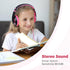 rockpapa Comfort Kids Headphones for School, Lightweight Childrens Boys Girls Teens Over-Ear Headphones Wired 3.5mm for CD DVD Player Tablet Phone...