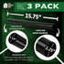 1.25 Inch Vacuum Extension Wands, 32mm Vacuum Accessories & Attachments | 15.75" Extension Wand Vacuum Pipe Tubes for Shop Vac, Wet/Dry Vacuums, a...