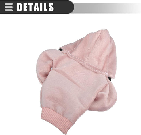 Motoforti Universal Car Gear Shift Cover Shift Knob Cover, Gear Stick Cover Shift Gear Cover, Fashionable, Fabric, Pink...