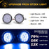 Xotic Tech Pair LED Under Mirror Puddle Lights OE Replacement Error Free Compatible with Ford F150 Raptor Explorer or Lincoln or Mercury or Toyota...