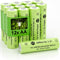 1.2v AA Ni-MH Rechargeable Battery, Double A 600mAh 1.2V Rechargeable Battery Pre-Charged, Low Self - Discharge for Outdoor Solar Lights, Lawn Lam...