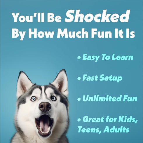 Fun Fast-Paced Game for Families - Funny Card Game for Adults, Teens, and Kids - Best Game for 2-4 Players...