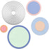 Circle Metal Dies for Paper Crafting & Card Making, Metal Die Cuts for Card Making, Cutting Dies for Card Making, Card Making Dies, Cutting Dies f...