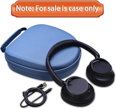 LTGEM Hard Case for Sony WH-CH720N / WH-CH520 / WHCH710N / WH-CH510 Noise Canceling Wireless Headphones - Travel Protective Carrying Case Bag(Blue...