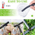 16PCS Drip Irrigation Barbed Tee Fitting Kits for 3/4 Inch Tubing 20MM OD .79" ID Barbed Tee Connectors Drip Line Connector Drip Hose Connector Dr...
