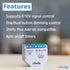 Shelly Plus 0-10V Dimmer | WiFi & Bluetooth Smart Dimmer Switch | String Light | No Neutral Wire Required | Home Automation | Compatible with Alex...