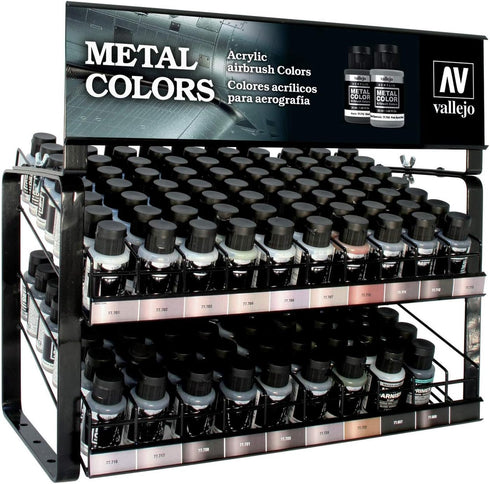 Vallejo Acrylics Metak Dark Aluminium 32ml Model Kit...