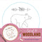 Woodland Embroidery Pattern Transfers (set of 10 hoop designs!)...