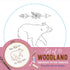 Woodland Embroidery Pattern Transfers (set of 10 hoop designs!)...