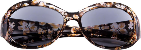 EYEGUARD Outdoor Reading Sunglasses Elegant Womens Reading Glasses with Beautiful Patterns for Ladies Readers...