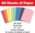 Faber-Castell Construction Paper Pad - Multi-Colored Craft Paper (9" x 12"), 60 Sheets...
