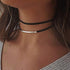 JAKAWIN Choker Necklace Adjustable Black Collar Necklaces for Women NK134...