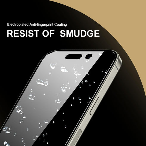 2 Pack 360 Privacy iPhone 15 Pro Screen Protector 4 Way Anti Spy Filter 9H Tempered Glass Film for Apple 15 Pro 6.1"...