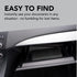 Lifecraft Insurance Registration Document Holder for Glove Box Compartment Organizer Auto Drivers License, ID and Cards - Premium PU Leather Vehic...
