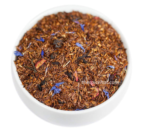Blueberry Rooibos, Loose Leaf Tea - Elderberry, Hibiscus, Apple - Caffeine Free, Immune Boost Cold Care, Hot & Iced | bulk 8oz, 80-100 cups | The ...