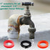 32 Size 258 PC Faucet and Plumbing Rubber Washers Assortment Kit for Assorted Garden Hose Valve Spigot Adapter Splitter Outdoor Faucet Bibb Shower...