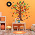 133 Pieces Classroom Tree Bulletin Board Set Fall Tree Bulletin Board Decoration Seasonal Trees for Bulletin Board Butterflies Maple Leaves Cutout...
