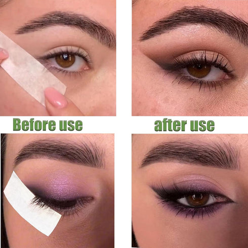 Sample Bag Eye Shadow Makeup Belt Eyeliner Pencil Makeup Belt Eye Makeup Belt Eye Shadow Tape, Makeup Tape Eye Tape for Eye Shadow(66 feet Long * ...