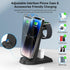 Charging Station for Apple Multiple Devices,3 in 1 Fast Charging Station Stand for iPhone 14/13/12/11/Pro/Max/Plus,for Airpods,Fast Wireless Charg...