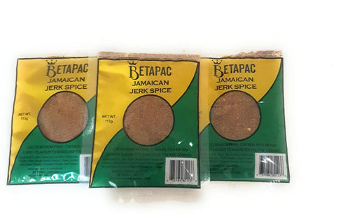 Betapac Jamaican Jerk Seasoning, 113g Pack of 3...