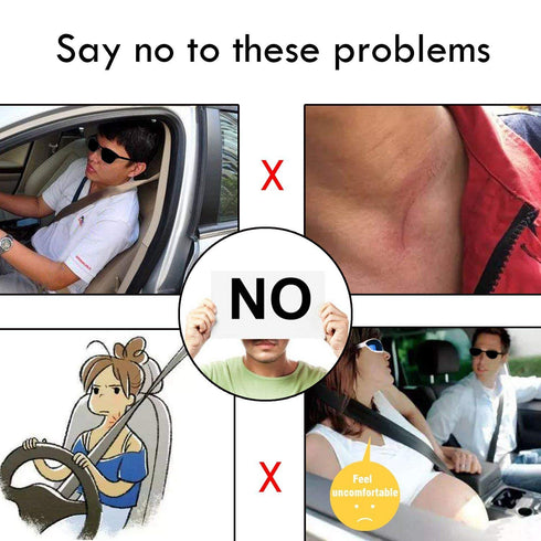 Soft Faux Car Seat Belt Cover Pad,Car Safety Seat Belt Strap Shoulder Pad for Adults and Children,Suitable for Car Seat Belt,Backpack,Shoulder Bag...