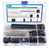 Taiss 600PCS Dupont Connector Kit 2.54mm 1/2/3/4/5/6/7 Pin Housing Connector and Male Female Crimp Pin,Dupont Crimp Pin Adaptor Assortment,Jumper ...