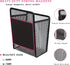 Magnetic Pencil Holder - Extra Strong Magnets Mesh Marker Holder Perfect for Whiteboard, Refrigerator and Locker Accessories (1 Baskets, Black)......