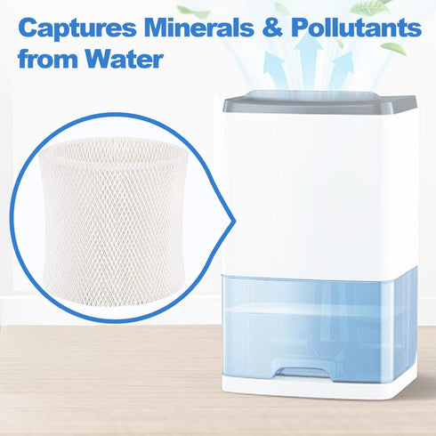 Humidifier Wicking Filters Fit for Honeywell HC-888 Model Series, Fit for Honeywell Humidifier Filter Replacement Filter C (2 Pack)...