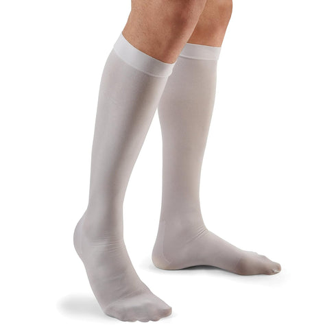 FUTURO Anti-Embolism Knee Length Stockings, Extra Large Regular, White. Moderate (18 mm/Hg)...