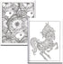 Animal Coloring Book Set for Adults -- Pack of 3 Premium Adult Coloring Books (Animals Collection)...