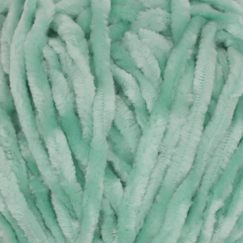 JubileeYarn Chenille Yarn - 100g/Skein Worsted Weight - Sea Spray - Teal Grey Seafoam Green - 2 Skeins...