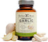 Herbal Roots Organic Whole Bulb Garlic Pills - Potent Extra Strength | 600 mg - 60 Organic Vegan Capsules...