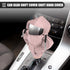 Motoforti Universal Car Gear Shift Cover Shift Knob Cover, Gear Stick Cover Shift Gear Cover, Fashionable, Fabric, Pink...