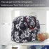 BALORAY Lunch Bag for Women Men Insulated Lunch Box for Adult Reusable Lunch Tote Bag for Work, Picnic or Travel (White Flower)...