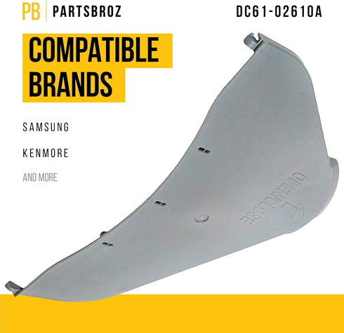 DC61-02610A Dryer Lint Trap Case by PartsBroz - Compatible Samsung Kenmore - Replaces AP4578784 2069511 PS4206806-12.2in x 5.9in - Exact Fit for 40289032010 40289032011 40289032012 40299032010