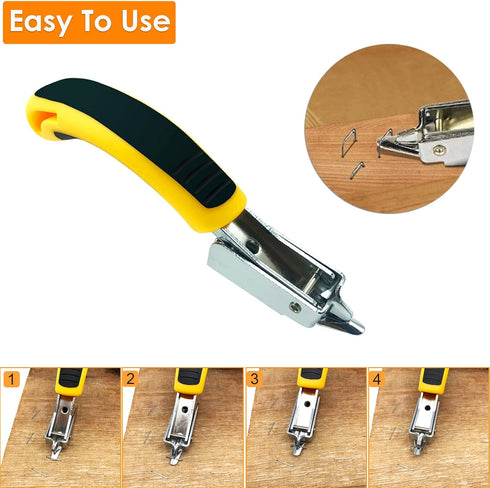 Staple Remover Staple Puller, Heavy Duty Staple Lifter Nail Puller Upholstery Tools for Furniture Carpet Floor Carton Wooden Case Home Office 2pcs...