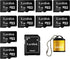 Factory Wholesale Micro SD Card 1GB Pack of 10 in Bulk MicroSD with SD Adapter Produced by Authorized Licencee(1GB)...