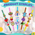 Pencil Charms Bulk for Kids Pencil Clips Pencil Clip Decorations Fun Food Pencil Toppers Accessories Straw Toppers for Pupil Junior School Prize S...