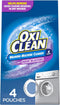 OxiClean Washing Machine Cleaner with Odor Blasters, 4 Count...