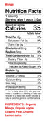 Peaceful Fruits 100% Fruit Strips (Mango, 12 count)...