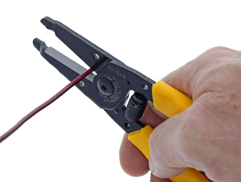 IDEAL Electrical 45-123 T-Cutter Wire Cutter - Spring Loaded Steel Pliers...