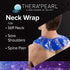 TheraPearl Color Changing Neck Wrap, Reusable Hot Cold Therapy Pack with Gel Beads, Best Ice Pack for Neck Pain, Flexible Hot and Cold Compress fo...