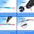 50 Pcs Heat Shrink Butt Connectors Kit,Heat Shrink Wire Connectors,Waterproof Insulated Marine Automotive Crimp Terminals Butt Splice Connectors f...