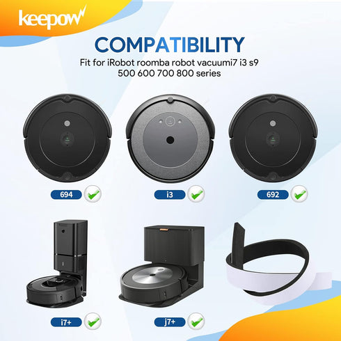 KEEPOW Bumper Guard Compatible with Roomba Robot Vacuum 671 675 500 600 700 800 Series...