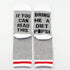 TSOTMO 2 Pairs Drinks Crew Socks - Gift for Drinks Lovers...