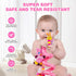 Jollybaby Baby Car Seat Stroller Toys, Plush Activity Hanging Spiral Activity Pram Crib with Music Box, Rattles, Squeaker for Babies Infant Boys G...