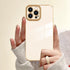 Lafunda Designed for iPhone 15 Pro Max Case Cute, Luxury Plating Case for Women Girls Gold Edge TPU Bumper Cover with Camera Protection Shockproof...